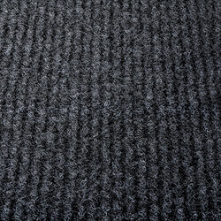 RUNNEN - Floor decking, outdoor, textile dark grey, 0.81 m²