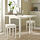 HAUGA/HAUGA - table and 2 stools, white/white, 55/82/109x74 cm | IKEA Indonesia - PE960191_S1