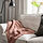 KLOTSTARR - throw, pale pink, 130x170 cm | IKEA Indonesia - PE930578_S1