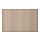 LAPPVIKEN - bagian depan pintu/laci, efek kayu oak diwarnai putih, 60x38 cm | IKEA Indonesia - PE553116_S1