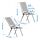 TORPARÖ - reclining chair, outdoor, white/grey | IKEA Indonesia - PE894689_S1