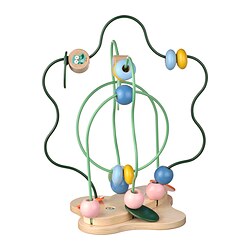 UPPSTÅ - Bead maze, multicolour