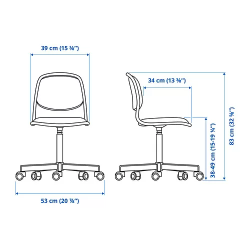 ÖRFJÄLL Measurement Illustration