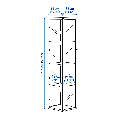 BLÅLIDEN Measurement Illustration