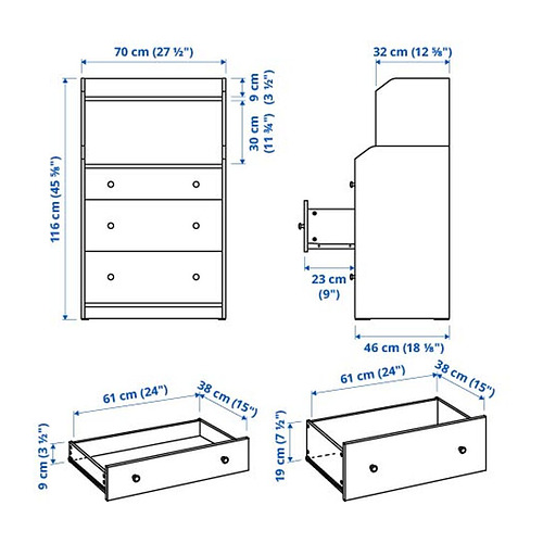 HAUGA Measurement Illustration