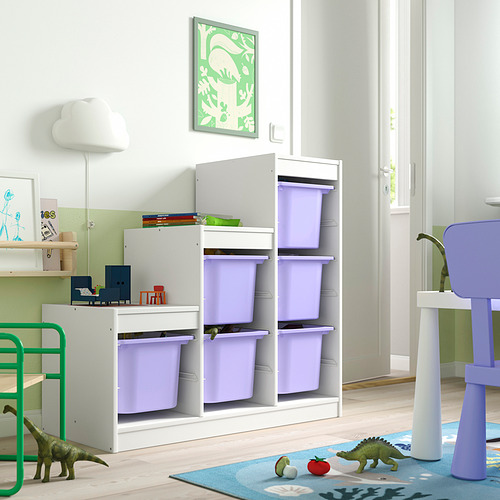 TROFAST storage combination with boxes