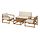 NÄMMARÖ 4-seat conversation set, outdoor