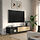 BOASTAD - meja TV, hitam/veneer kayu oak, 181x42x45 cm | IKEA Indonesia - PE930651_S1