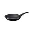 HEMLAGAD - Frying pan, non-stick coating black, 24 cm