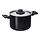 HEMLAGAD - pot with lid, non-stick coating black, 3 l | IKEA Indonesia - PE930729_S1