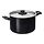 HEMLAGAD - pot with lid, non-stick coating black, 5 l | IKEA Indonesia - PE930732_S1