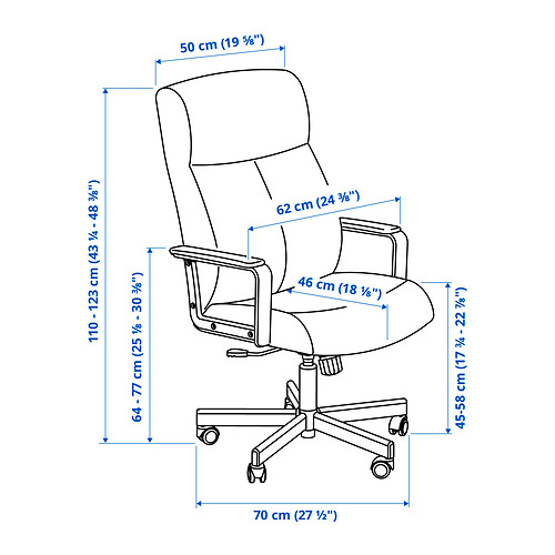 MILLBERGET Measurement Illustration