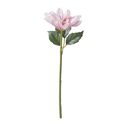 SMYCKA - Artificial flower, in/outdoor/Dahlia pink, 30 cm