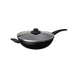 HEMLAGAD - Wajan dengan penutup, lapisan anti lengket hitam, 28 cm