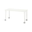KRILLE/LAGKAPTEN - Desk, white, 140x60 cm