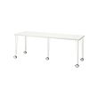 KRILLE/LAGKAPTEN - Desk, white, 200x60 cm
