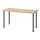 MÅLSKYTT/ADILS - meja, kayu birch/abu-abu tua, 140x60 cm | IKEA Indonesia - PE813100_S1