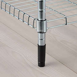OMAR - Shelving unit, galvanised, 92x36x94 cm