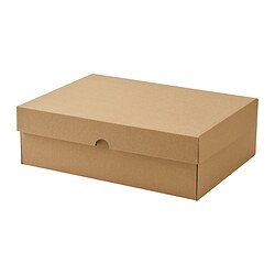 VATTENTRÅG - Box with lid, 32x23x10 cm