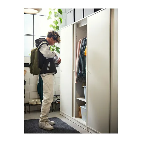 KLEPPSTAD lemari pakaian dg pintu geser