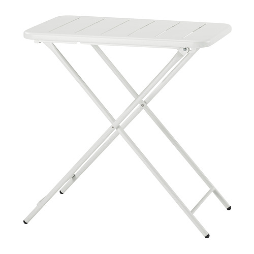 TORPARÖ table, outdoor, white/foldable, 70x42 cm IKEA Indonesia