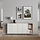 EKET - kombinasi kabinet dpasang di dnding, putih/efek kayu oak diwarnai putih, 175x35x70 cm | IKEA Indonesia - PE856762_S1