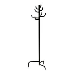 BONDSKÄRET - Hat and coat stand, black, 175 cm