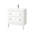 ORRSJÖN/HEMNES - Mj wstfl dg lc/wstfl/keran, putih, 82x49x89 cm