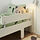 NATTAPA/SLÄKT - ext bed frm w guard rl+slat bd base, white, 80x200 cm | IKEA Indonesia - PE856825_S1