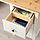 HEMNES - desk, white stain/light brown, 155x65 cm | IKEA Indonesia - PE895121_S1