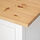 HEMNES - desk, white stain/light brown, 155x65 cm | IKEA Indonesia - PE895119_S1