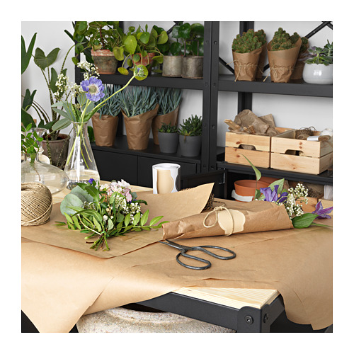 BROR shelving unit with cabinets
