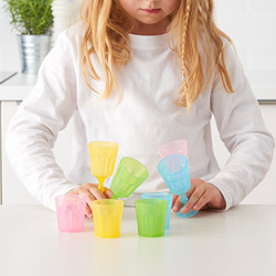 DUKTIG - Gelas, aneka warna