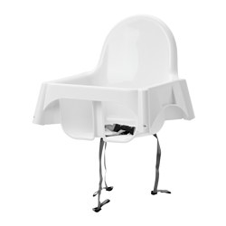 ANTILOP - Seat shell for highchair, white