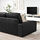 KIVIK - 2-seat sofa, Grann/Bomstad black | IKEA Indonesia - PE758382_S1