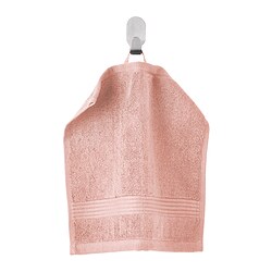 FREDRIKSJÖN - Washcloth, light pink, 30x30 cm