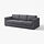 VIMLE cover for 3-seat sofa