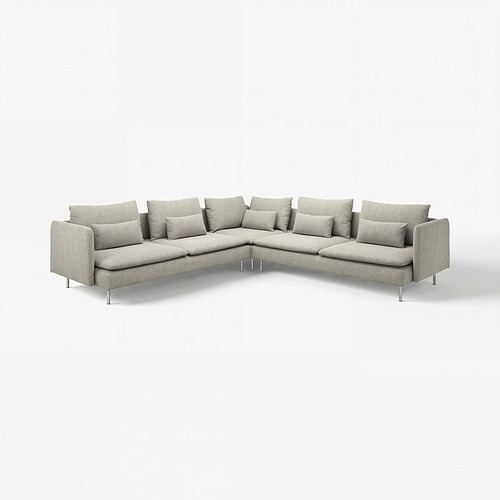 SÖDERHAMN corner sofa, 6-seat