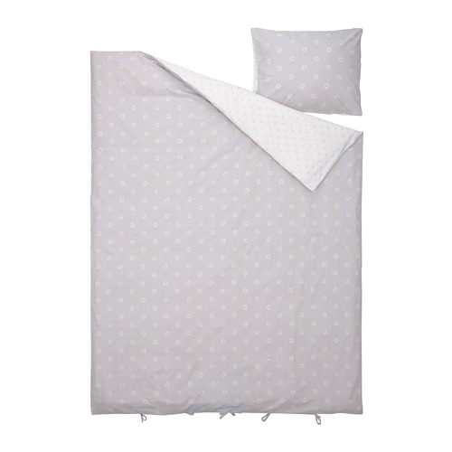 NATTSLÄNDA sarung duvet dan sarung bantal