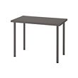 ADILS/LINNMON - Desk, dark grey, 100x60 cm