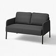 GLOSTAD - 2-seat sofa, Knisa dark grey | IKEA Indonesia - E1033002_S2