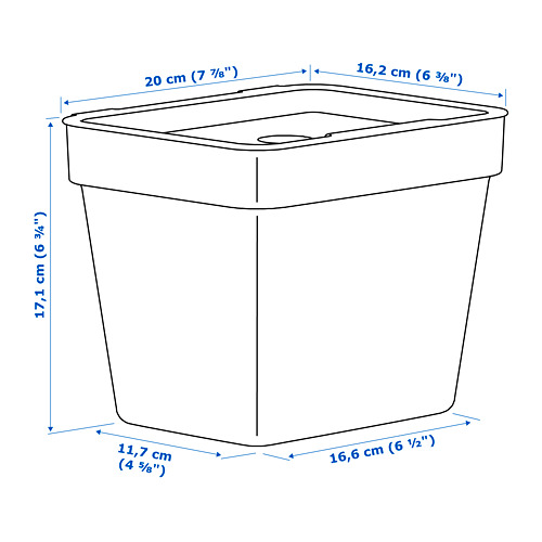 HÅLLBAR Measurement Illustration