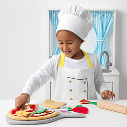 DUKTIG - Piza, set isi 24, pizza/aneka warna