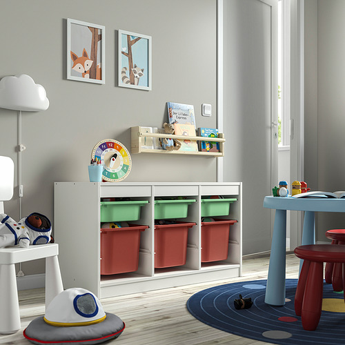 TROFAST storage combination with boxes