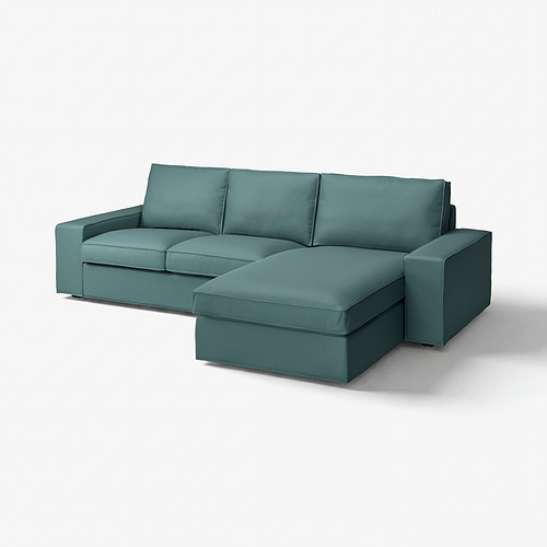 KIVIK sofa 3 dudukan dengan chaise longue