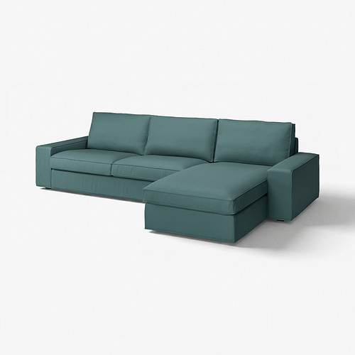 KIVIK 4-seat sofa with chaise longue