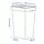 HÅLLBAR - bin with lid, light grey, 35 l | IKEA Indonesia - PE758508_S1