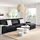 KIVIK - 4-seat sofa, with chaise longue/Grann/Bomstad black | IKEA Indonesia - PE758526_S1