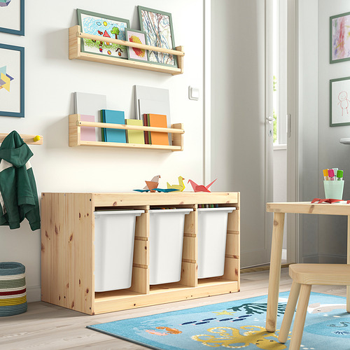 TROFAST storage combination with boxes