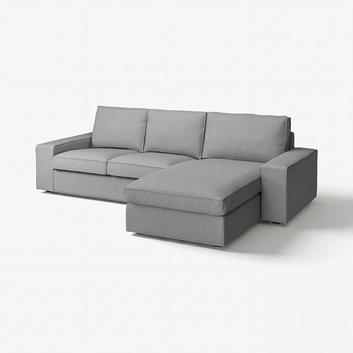 KIVIK sofa 3 dudukan dengan chaise longue